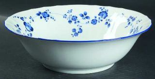 Noritake Elegance In Blue 9 Round Vegetable Bowl, Fine China Dinnerware   Blue