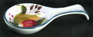 Heritage Mint Black Forest Fruits Spoon Rest/Holder (Holds 1 Spoon), Fine China