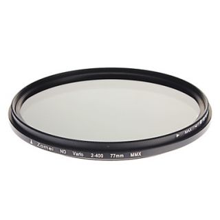 ZOMEI Professional Camera Super Thin ND Filter HD Glass Filter (77mm)