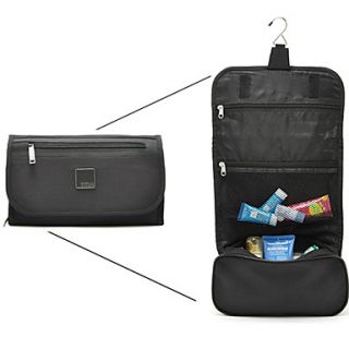Black Hanging Extra Large Transformable Multi function Clutch Cosmetic Bag Travelling Makeup Storage Bag