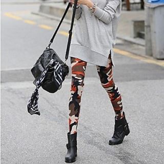 Womens Cool Camouflage Pattern Legging