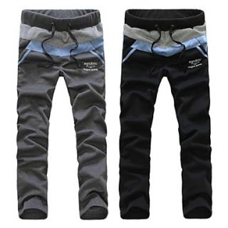 Mens Leisure Embroidery Pure Cotton Pants