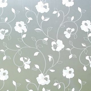 Country Floral Arabesque Style Window Film