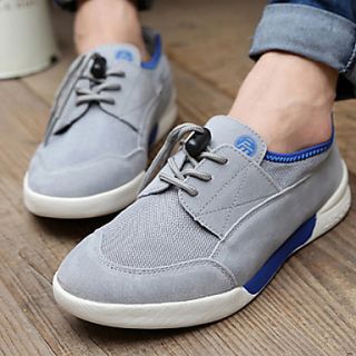 Trend Point Mens Fashionable Simple Sneakers(Blue)