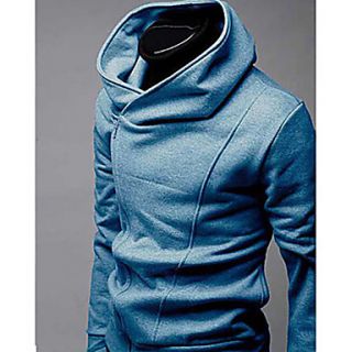 Midoo Hoodie Long Sleeve Casual Sweater(Blue)