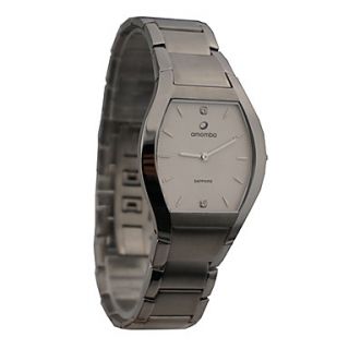 Loveshow Ultra Thin Stainless Steel Shockproof Waterproof Wristwatch for Men