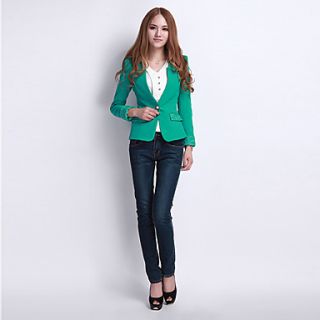 Newcomerland Temperament Leisure Small Slim Suit(Green)