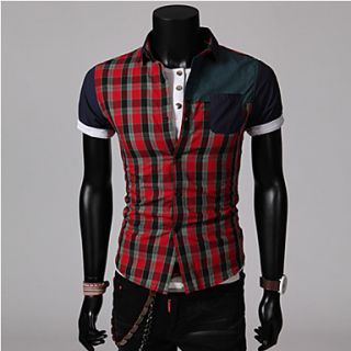 ZZT Casual Plaid Shirt