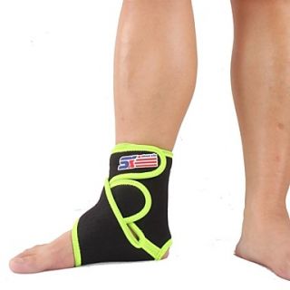 Sports Basketball Elastic Silicone Ankle Foot Brace Support Wra   Free Size