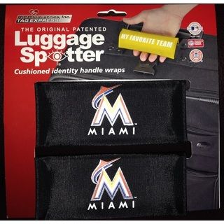 The Original Patented Mlb Miami Marlins Luggage Spotter (set Of 2)