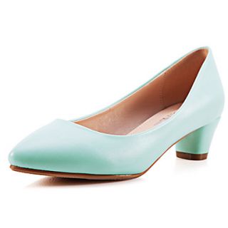 XNG 2014 Spring New Pointed Head Horseshoe Fashion Shoes (Light Blue)
