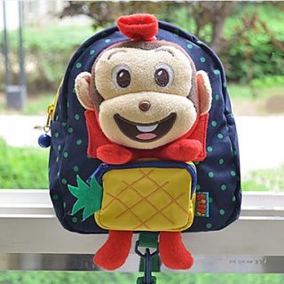 Childrens Stereo Cartoon Safety Harness Backpack(Monkey,Pineapple)