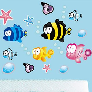 Animal Fish Flounder Wall Stickers
