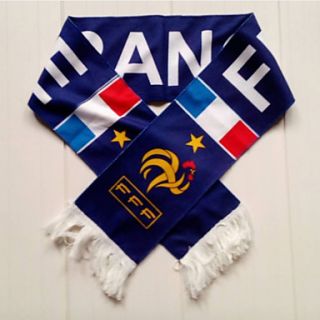 France 2014 World Cup Soccer Fans Cotton Scarf