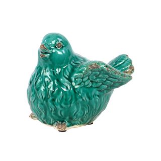 Turquoise Ceramic Bird (8.5 inches long x 7 inches wide x 7 inches highFor decorative purposes onlyDoes not hold water CeramicSize 8.5 inches long x 7 inches wide x 7 inches highFor decorative purposes onlyDoes not hold water)