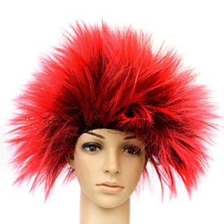 The Hedgehog Shape Synthetic Wig Mixed Colors Multiple Colors Available