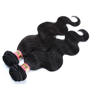 Malaysian Virgin Body Wave Remy Human Hair Weft Extension 18nch 100G/Piece