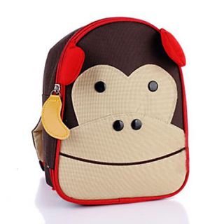 Childrens Outdoor Cartoon Animal Safety Harness Backpack(Monkey)