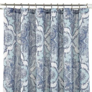 ROYAL VELVET Brandywine Shower Curtain, Blue