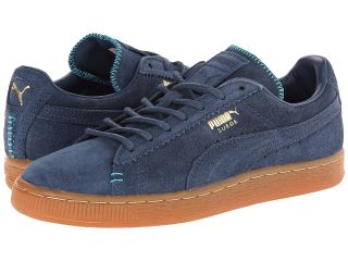 PUMA Suede Classic Crafted Classic Shoes (Blue)