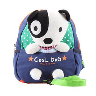 Childrens Stereo Cartoon Dog Schoolbag Safety Harness Backpack