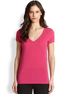 SKIN Easy V Neck Tee