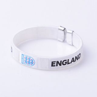 England 2014 World Cup Knitting Couple Bracelets