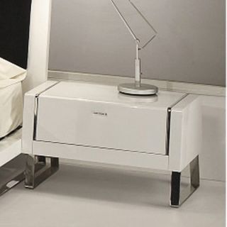 Whiteline Imports Bahamas Night Stand NS1181 WHT