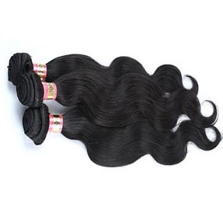 Malaysian Virgin Body Wave Wavy Remy Human Hair Weft Extension Mix 16 18 20 100G/Piece