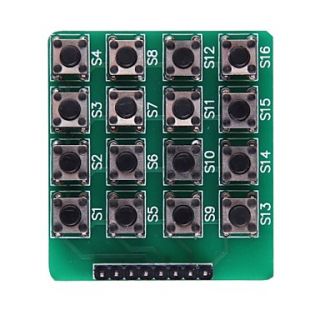 4x4 Keypad 16 Push Buttons Module