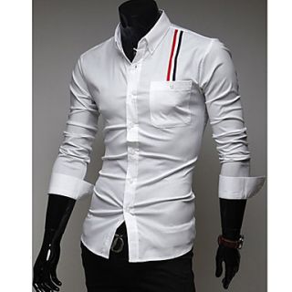 MSUIT MenS Fashion Long Sleeve Shirt Z9118
