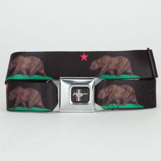 Mustang Cali Bear Buckle Belt Black Combo One Size For Men 213405149