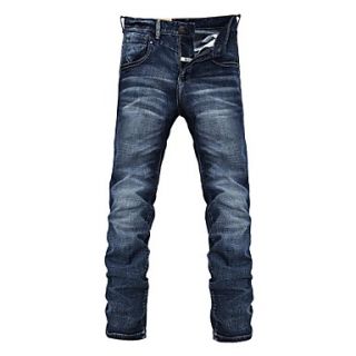 Mens Fashion Classic Casual Jeans Pants