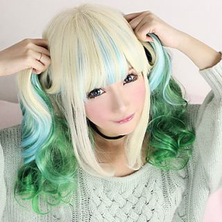 Harajuku Style High quality Cosplay Synthetic Wig