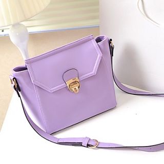 Daidai Womens Vintage Messenger Lavender Shoulder Bag