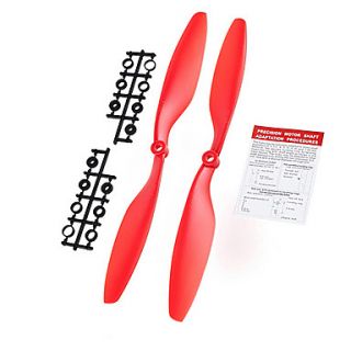 MG672 10 inch PositiveReverse Propeller for 4 axis Quadcopter(Red)