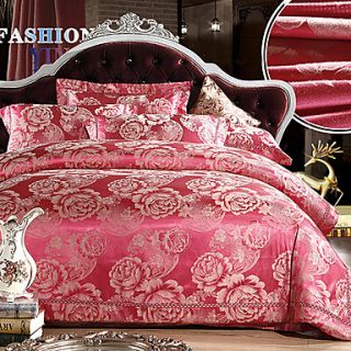 Mankedun Love In Flowering Phase Large Silk Floss 4 PCS Set Bedding