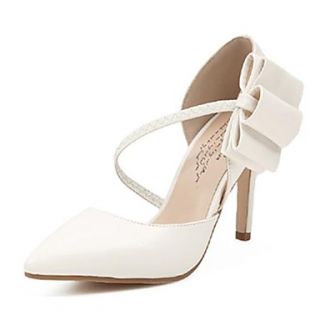 Suede Womens Stiletto Heels Pointed Toe Pumps/Heels with Bowknot Shoes(More Colors)