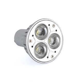 GU10 3W 270LM 3000K Warm/Natural/Cool White Light Spot Bulb (85 265V)