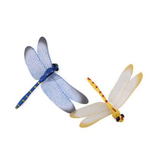 Mini Dragonfly Shaped Fridge Magnet (Random Color)