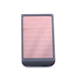 2600mAh Portable Solar Panel USB Charger for Cellphones// Black