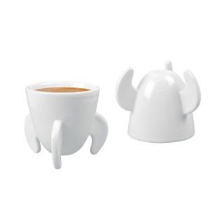 Fred and Friends Set of 2 Blast Off Espresso Cups
