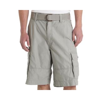Levis Squad Cargo Shorts with Belt, Grey, Mens