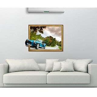 3DThe Car Wall Stickers Wall Decals