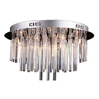 Modern Crystal Chandelier with 12 Lights