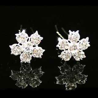 Gorgeous Rhinestones Wedding Bridal Pins/ Flowers,2 Pieces Per Lot