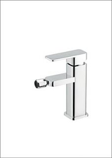 Contemporary Solid Brass Bidet Faucet Chrome Finish