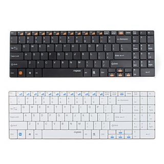 Rapoo E9070 USB Wireless Ultra Slim 99 Key Keyboard (Assorted Colors)