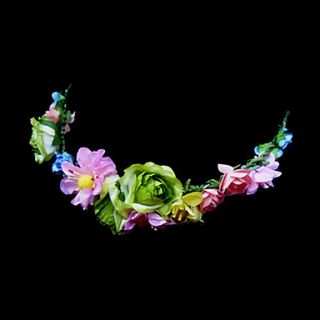 Colorful Assorted Flower Garland/Headpiece For Flower Girls