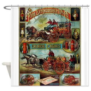  fire extinguisher Shower Curtain  Use code FREECART at Checkout